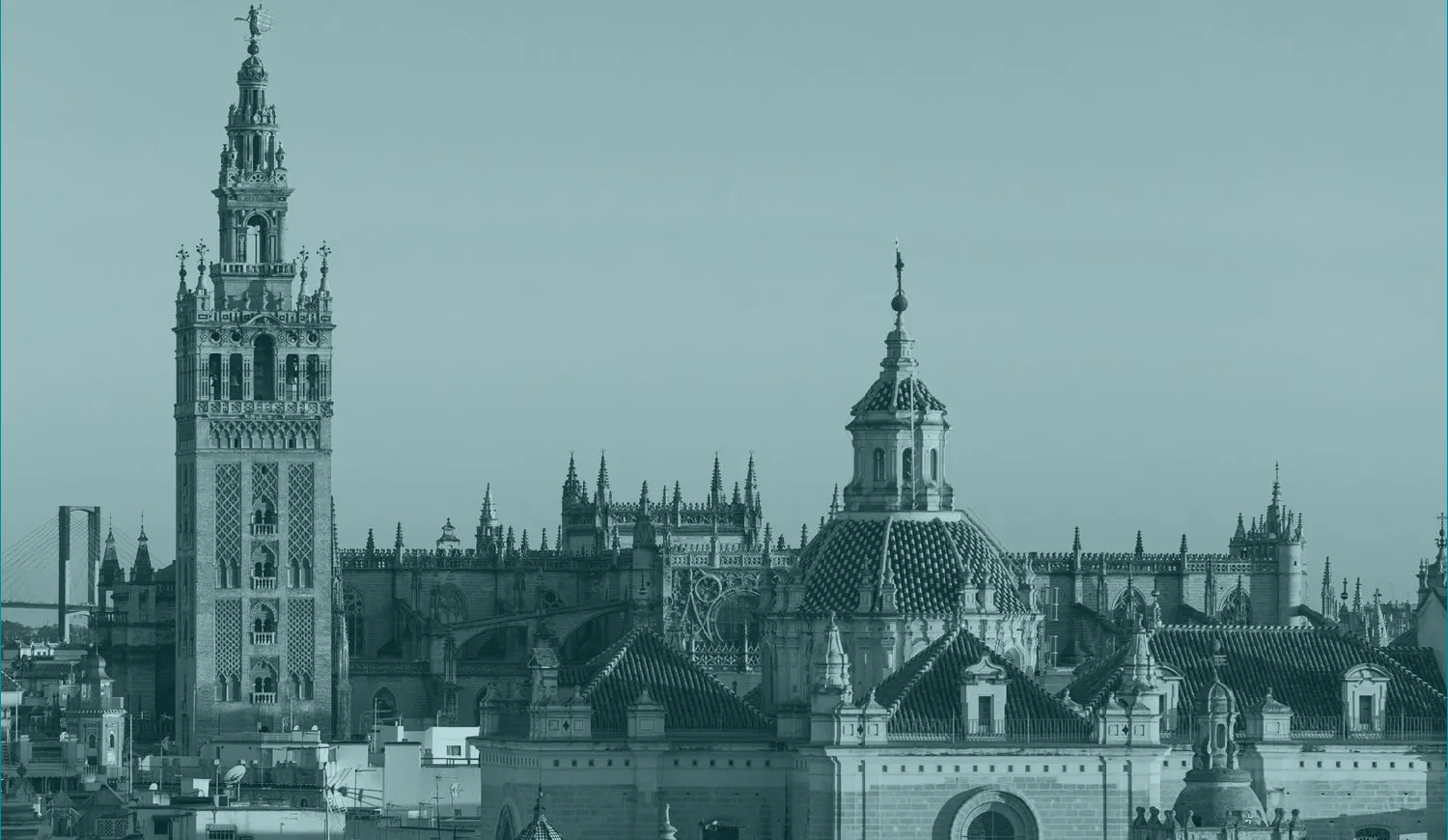 Vista de la Giralda y la Catedral de Sevilla, imagen del programa oficial